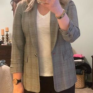 Laundry by Shelli Segal blazer - black with red trim - Size Medium